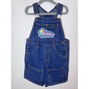 Veggie Tales vintage denim overalls Toddler size 3T Unisex
